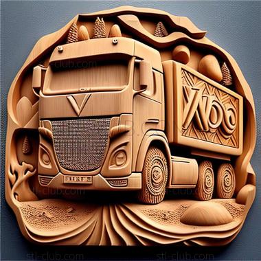 3D model Volvo FMX (STL)